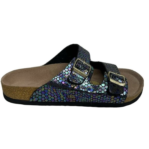 Birkenstock Shoes - Birkenstock Arizona Mermaid Scale Sandals Womens 9